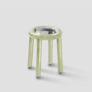 Bubble Stool Silver - Image 3